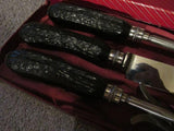Sheffield Knife Carving Set, Handmade, Made In England - Roadshow Collectibles