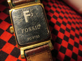 Fossil F2 PC-9703 Gold-Tone Watch - Roadshow Collectibles