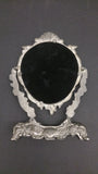 Victorian Dresser Vanity Mirror Set, Silver Plated - Roadshow Collectibles