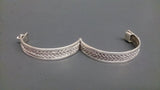 Sterling Silver Hand Woven Braided Bracelet, Men's & Women's - Roadshow Collectibles