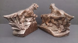 Bookends, a Pair, Bronze, Irish Setters - Roadshow Collectibles