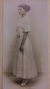 Black & White Portrait Of a Young Woman, By Beem, Greenville, Ohio - Roadshow Collectibles 