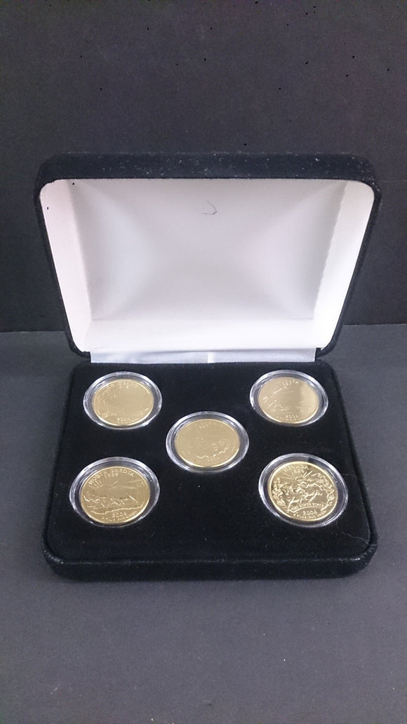 2006 D, U.S. Mint Proof State Quarter Set, 5 Coins, Uncirculated - Roadshow Collectibles
