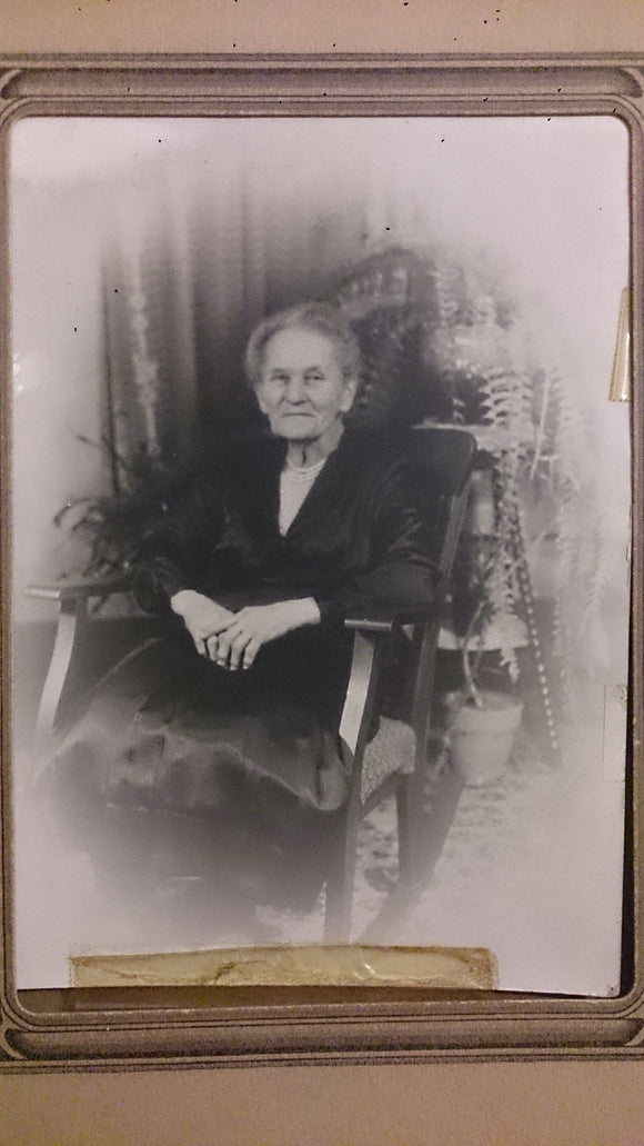 Black and White Portrait Of Maura's 80th Birthday, Feb 24, 1939 - Roadshow Collectibles