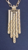 Necklace & Pendant, Gold Filled, MONET, Art Deco. - Roadshow Collectibles