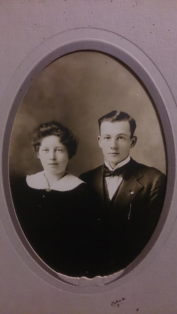 Black and White Portrait Of a Young Couple - Roadshow Collectibles