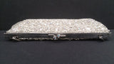 Art Deco Women's Evening Clutch Purse Beautifully Beaded Floral Design - Roadshow Collectibles