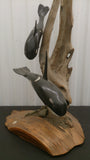 Killer Whales, Reef Sculpture, Hand Carved and Painted. - Roadshow Collectibles