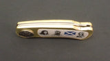 Pocket Knife/Folding Lock Blade/Scottish Hero's/Wooden Display Case - Roadshow Collectibles
