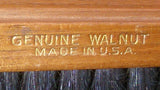 Cowboy & Horse Boot Or Shoe Polish Brush Holder, Hand Carved, Walnut - Roadshow Collectibles