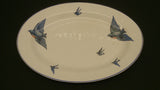 Knowles Taylor & Knowles (KT&K) Bluebird China, Oval Serving Platter - Roadshow Collectibles