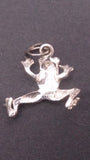 Pendant, Sterling Silver .925 Three Dimensional Frog Pendant Or Charm - Roadshow Collectibles