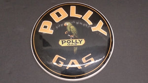 Polly Gas Dome, Metal Porcelain, Advertising Sign, Repro - Roadshow Collectibles