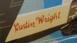 Curtiss-Wright Flying Service Metal Sign, Repro - Roadshow Collectibles