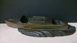 Art Deco Speed Boat, Brass, Ink Or Watercolour Dispenser, 1920-30s - Roadshow Collectibles