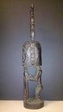 African Senufo Sculptor, Hand Carved, One Figure Holding Carved Image - Roadshow Collectibles