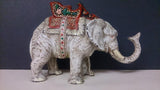 Hubley Mechanical Coin Bank, White Elephant, Cast Iron, Hand-Painted - Roadshow Collectibles