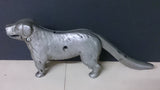 Nutcracker Cast Aluminum Dog Figure Lift Tail Dogs Mouth Nut Tail Down - Roadshow Collectibles