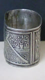 Napkin Ring Holder Metal Embossed Detailed Workmanship Lots Of Imagery - Roadshow Collectibles