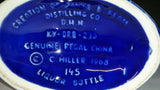 James B Beam Whiskey Decanter, Regal China, Cobalt Blue & Gold, 1969 - Roadshow Collectibles