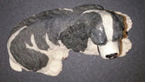 Springer Spaniel, Black & White Markings,Label Reads, Made In China - Roadshow Collectibles
