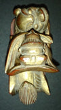Chinese, Warrior Riding Beast Sword In Hand, Hand Carved, Gold Gilded - Roadshow Collectibles