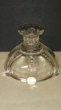Anchor Hocking Candlestick Holder Oyster & Pearl Pattern Colour Clear - Roadshow Collectibles