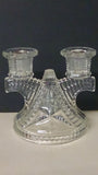Federal Glass Company, Wigwam Double Pillar Candlestick Holder, 1930's - Roadshow Collectibles