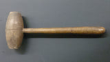 Carpenter's Handmade Wooden Mallet With a Barreled Shaped Head - Roadshow Collectibles