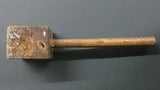 Carpenter's Wooden Mallet Handmade, Square Head, Round Handle - Roadshow Collectibles
