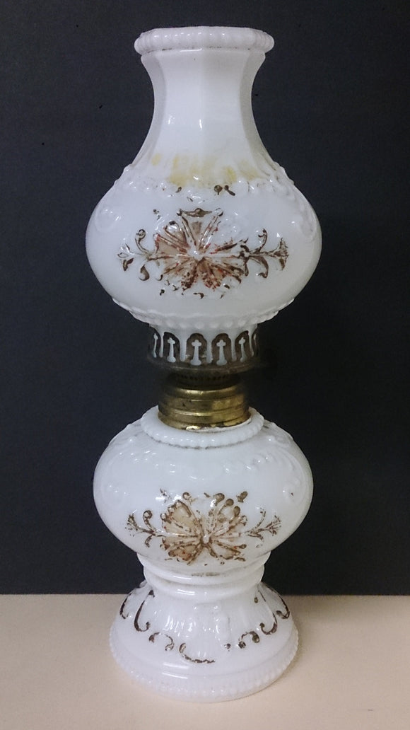 Plume and Atwood Opaque White Glass Kerosene Lamp, The Late 1800s - Roadshow Collectibles