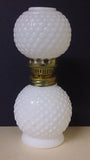 Enesco Mini Hobnail White Milk Glass Oil, Kerosene Lamp Made In Japan - Roadshow Collectibles