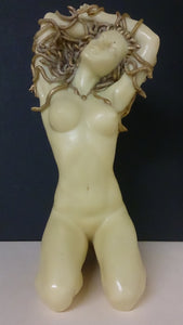 Medusa Figure, Faux Ivory and Gold Accents By U.K Artist Oliver Tupton - Roadshow Collectibles