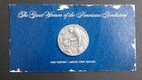 Mary Ball Washington Coin, Fine Pewter, Limited First Edition - Roadshow Collectibles