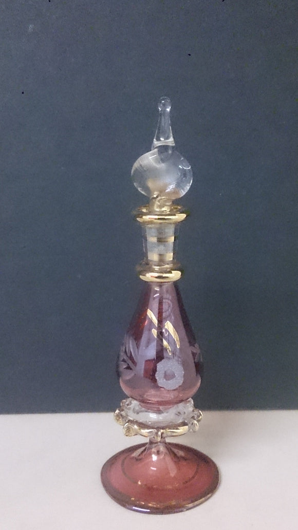 Perfume Bottle, Nefertiti Imports, Egyptian Handmade and Painted - Roadshow Collectibles