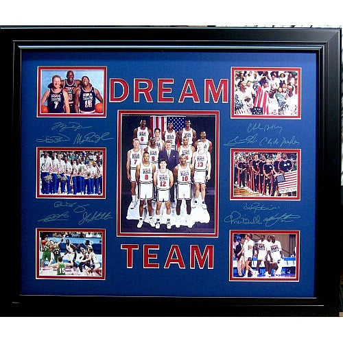 1992 U.S Olympic Photo of The Gold Medal Basketball Dream Team Winners - Roadshow Collectibles