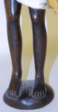 African Wood Carved Tribal Figure of a Male Warrior - Roadshow Collectibles