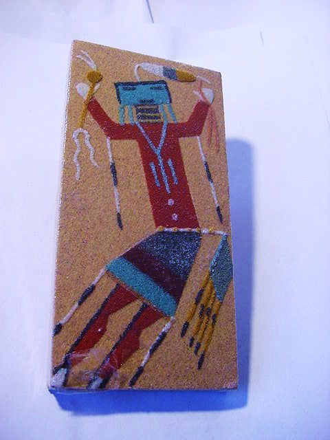 Navajo, Sand Painting, Rain Dance, Signed - Roadshow Collectibles