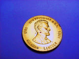 President Lincoln Token, Uncirculated, 16th President U.S.A 1861-1865 - Roadshow Collectibles