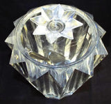 Lucite Crystal Ice Bucket, Starburst Design By Judith Kruger, 1996 - Roadshow Collectibles