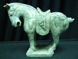 Tang Horse Saddled, Hand Carved From One Solid Piece of Jade, Chinese - Roadshow Collectibles