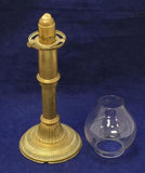 Candlestick Holder, Brass with a Replaced Globe, Early 1700s - Roadshow Collectibles