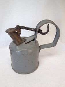 GWD Gas Fuel Canister Safety Can 1 Self Closing Spout 1 Quart Chicago - Roadshow Collectibles