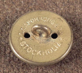 Naval Military Button, C.C Sporrong & Co Stockholm - Roadshow Collectibles
