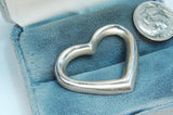 Pendant, Sterling Silver Heart Pendant - Roadshow Collectibles