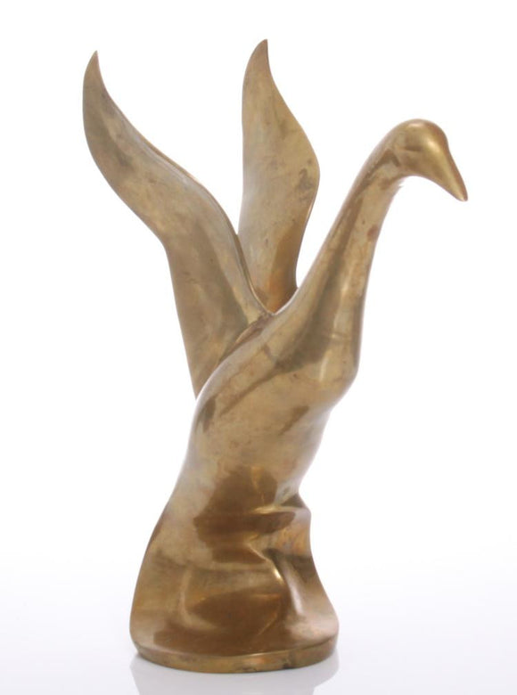 Bronze Duck Sculpture Taking Flight - Roadshow Collectibles