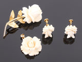 Brooch, Pendant & Earrings, Matching Set, Van Dell, 12kt Gold Filled - Roadshow Collectibles
