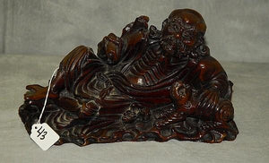 Sage Reclined Wise Man, Stone, Hand Carved, Chinese - Roadshow Collectibles