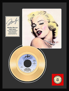 Marilyn Monroe "Heat Wave" Framed Gold Record - Roadshow Collectibles