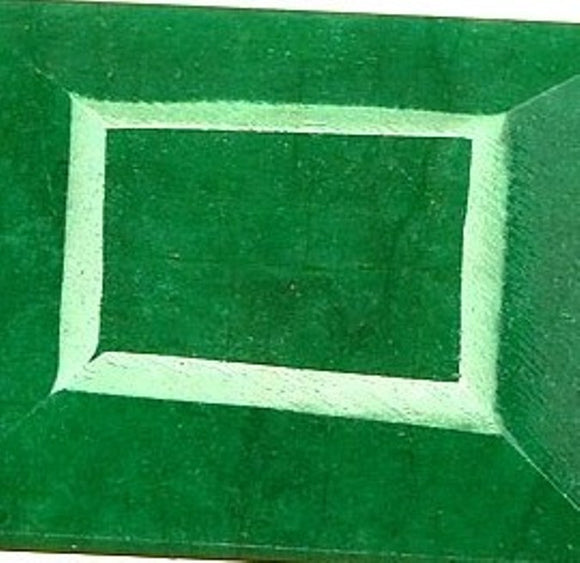 Green Emerald Square Cut Gemstone, Africa - Roadshow Collectibles
